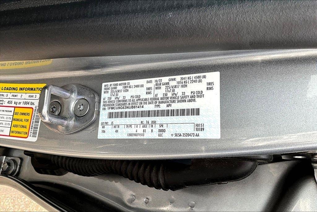 Ford Escape SE AWD 2022