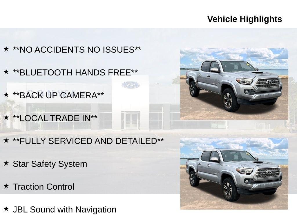 Toyota Tacoma SR5 Double Cab Long Bed V6 6AT 2WD 2016