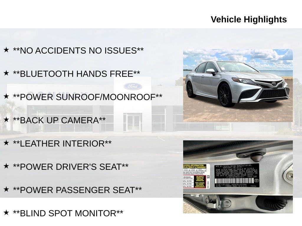 Toyota Camry XSE 2021