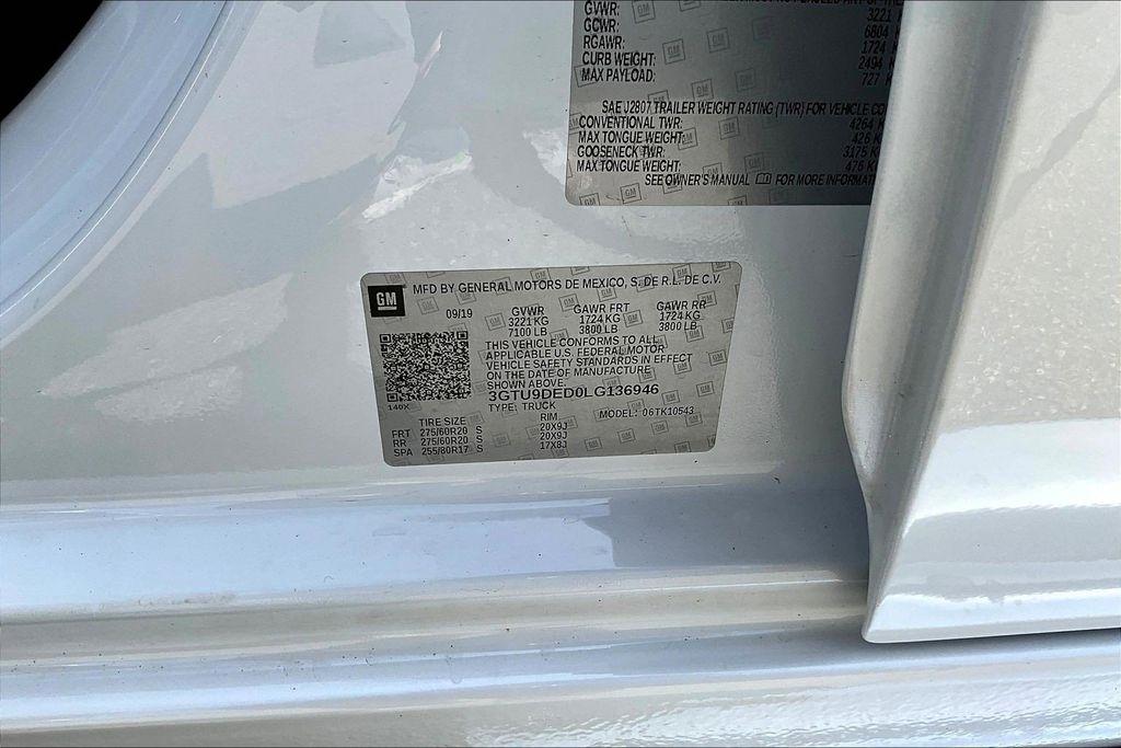 GMC Sierra 1500 SLT Crew Cab Short Box 4WD 2020