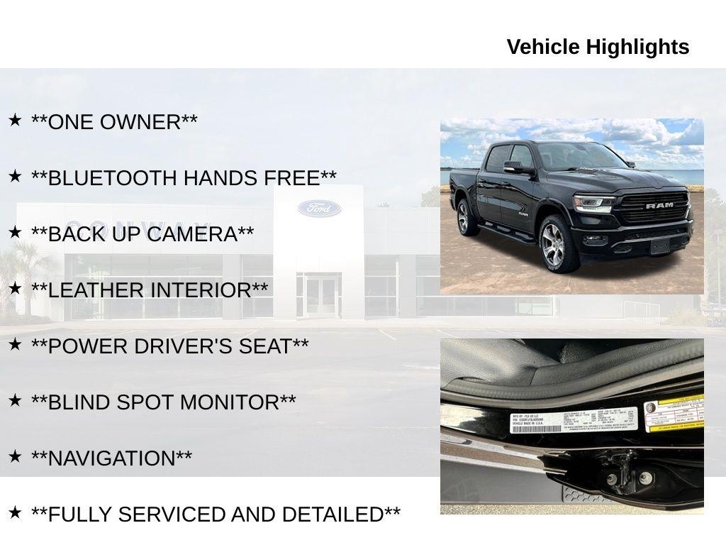 RAM 1500 Laramie Crew Cab SWB 4WD 2020