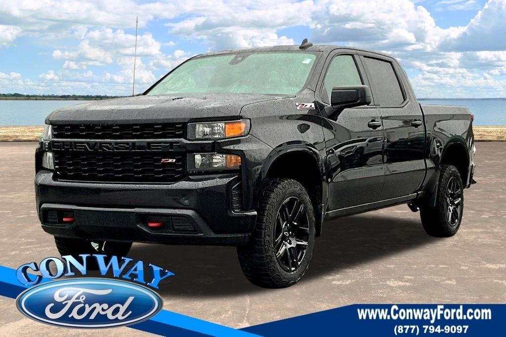 Chevrolet Silverado 1500 Custom Trail Boss Crew Cab Short Box 4WD 2021