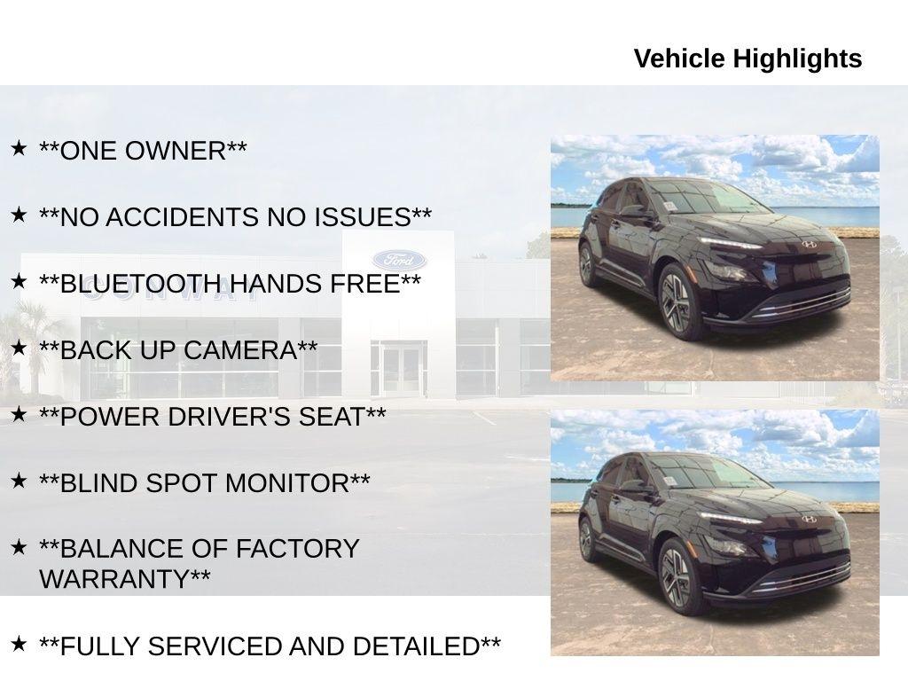 Hyundai Kona EV SEL 2023