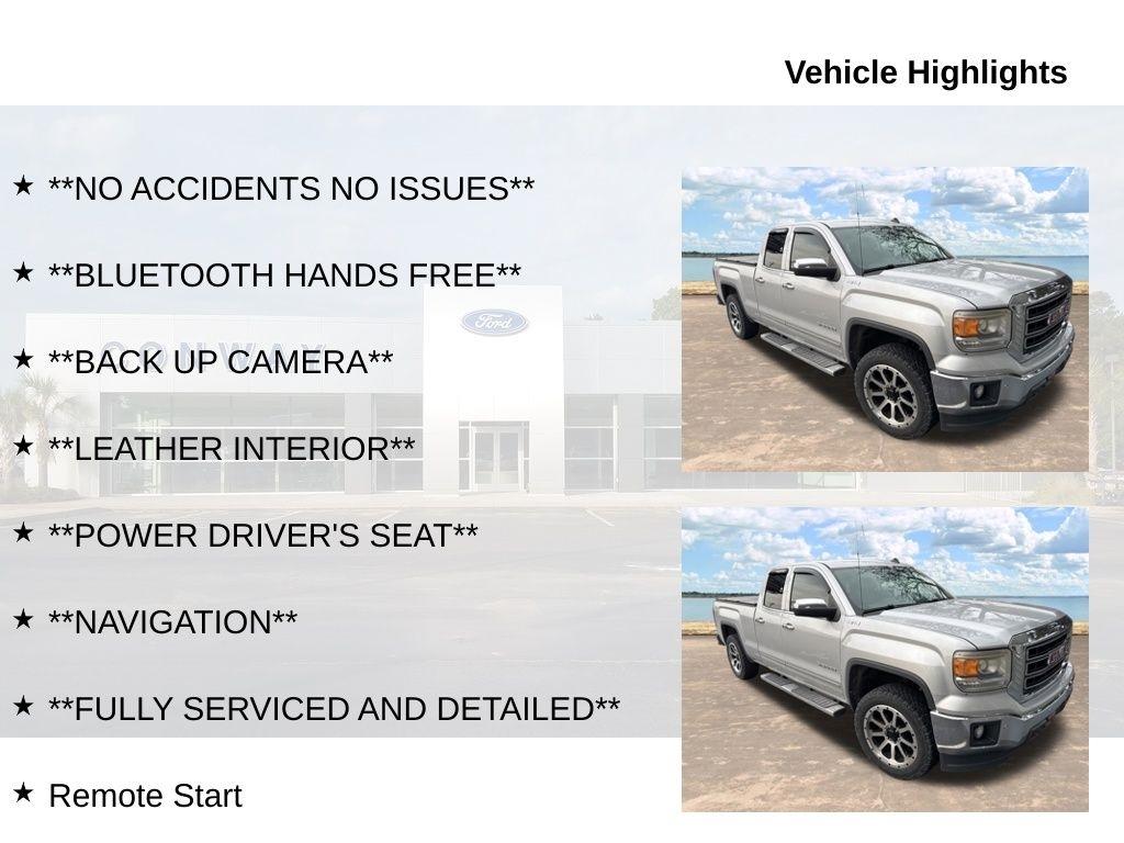 GMC Sierra 1500 SLT Ext. Cab 4WD 2014