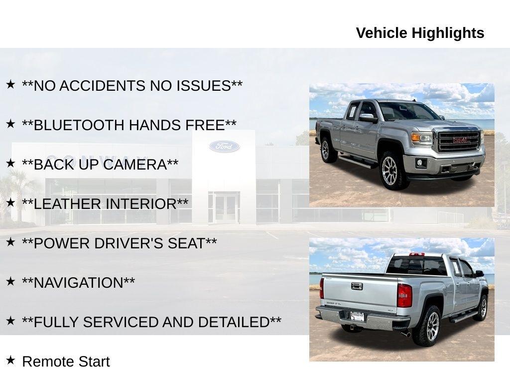 GMC Sierra 1500 SLT Ext. Cab 4WD 2014