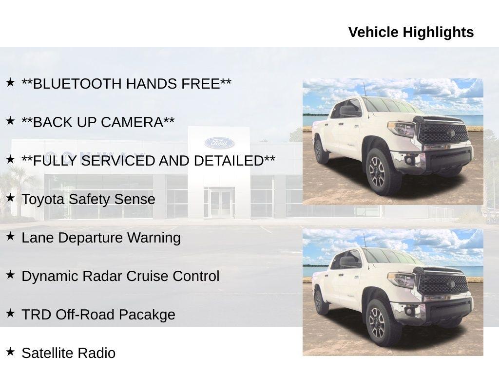 Toyota Tundra SR5 5.7L V8 CrewMax 4WD 2018