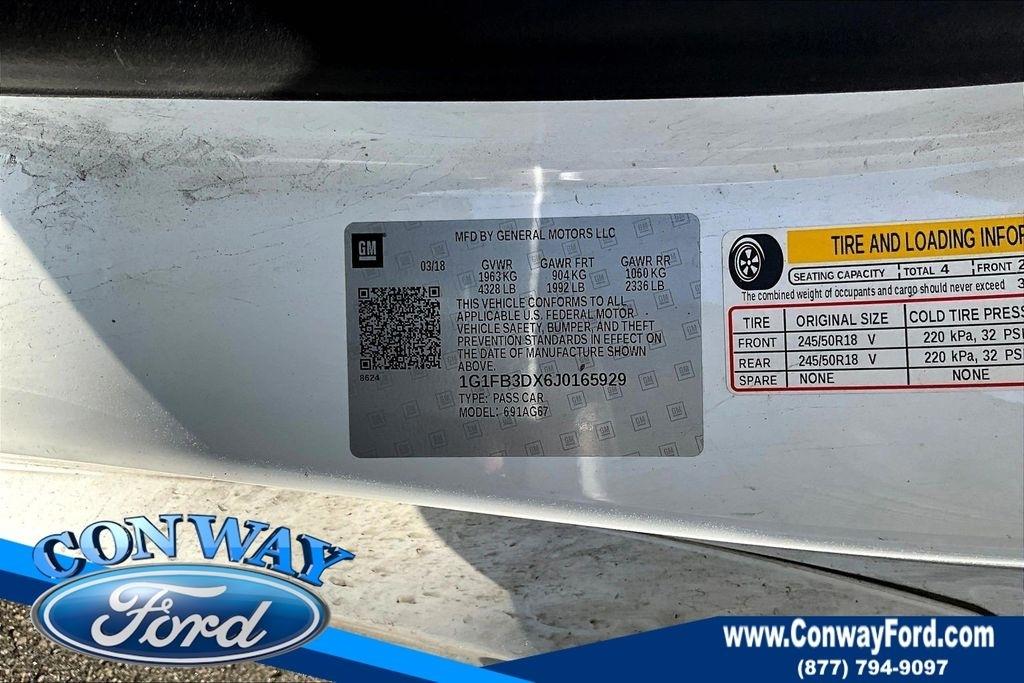 Chevrolet Camaro 1LT Convertible 8A 2018