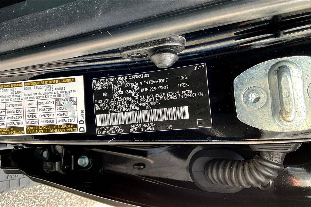 Toyota 4Runner SR5 4WD 2017