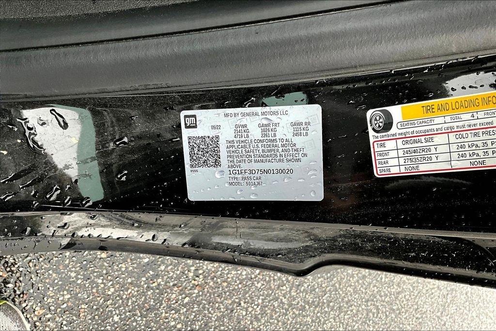 Chevrolet Camaro 1SS Convertible 2022