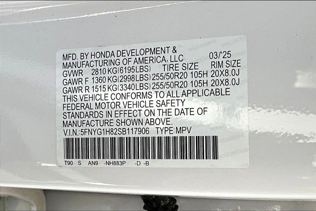 Honda Pilot Elite AWD 2025