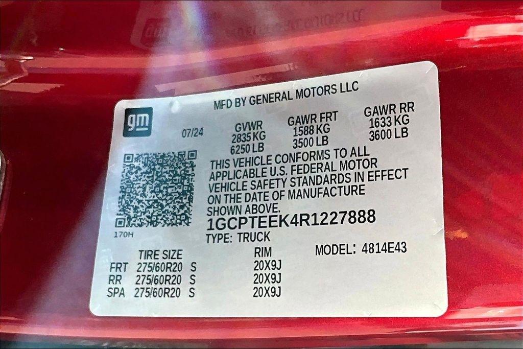 Chevrolet Colorado Trail Boss Crew Cab 4WD 2024