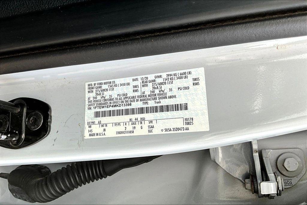 Ford F-150 XL SuperCrew 6.5-ft. Bed 4WD 2021