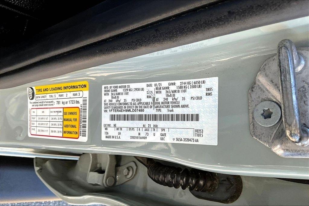Ford Ranger XL SuperCrew 2WD 2021