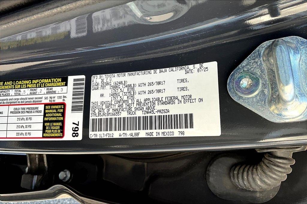Toyota Tacoma TRD Sport Double Cab 4WD 2025