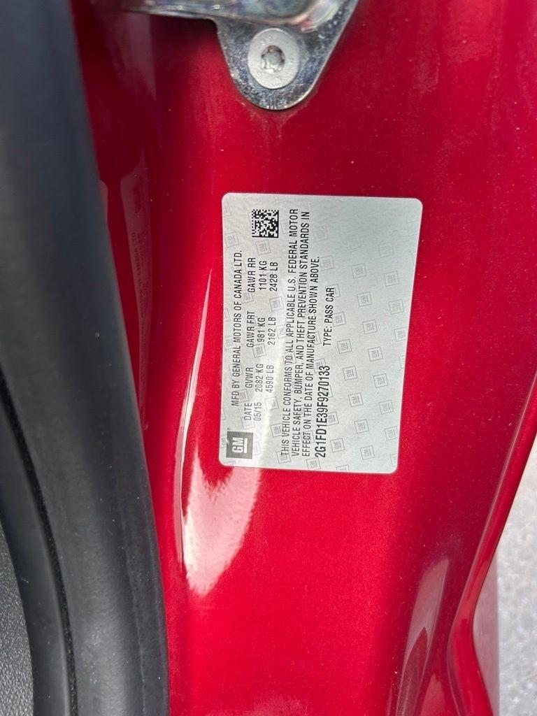 Chevrolet Camaro 1LT Coupe 2015