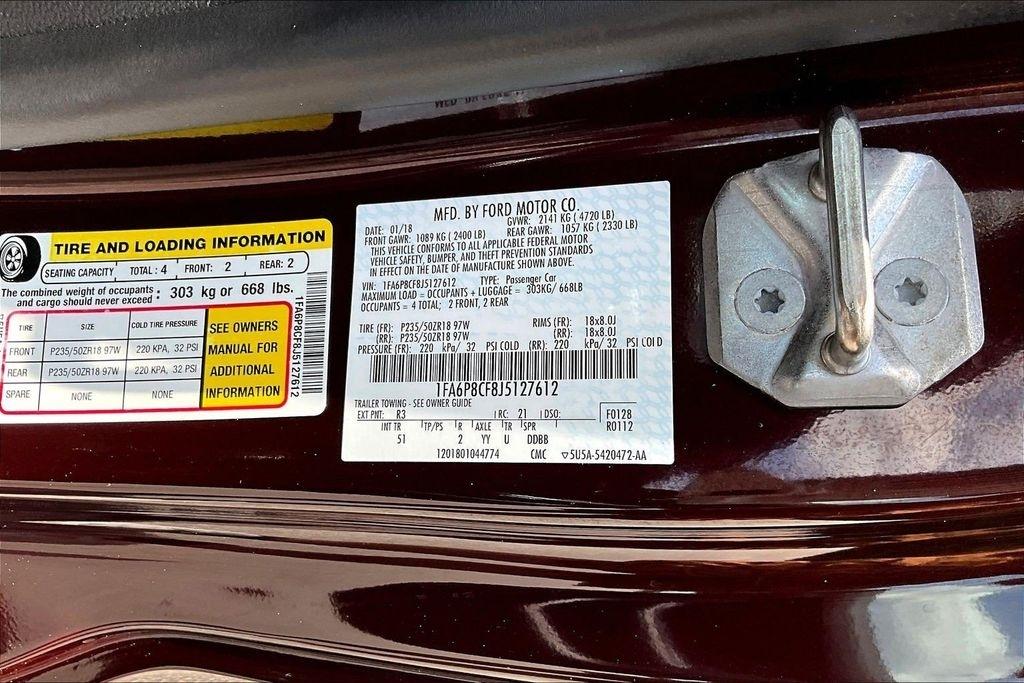 Ford Mustang GT Premium Coupe 2018