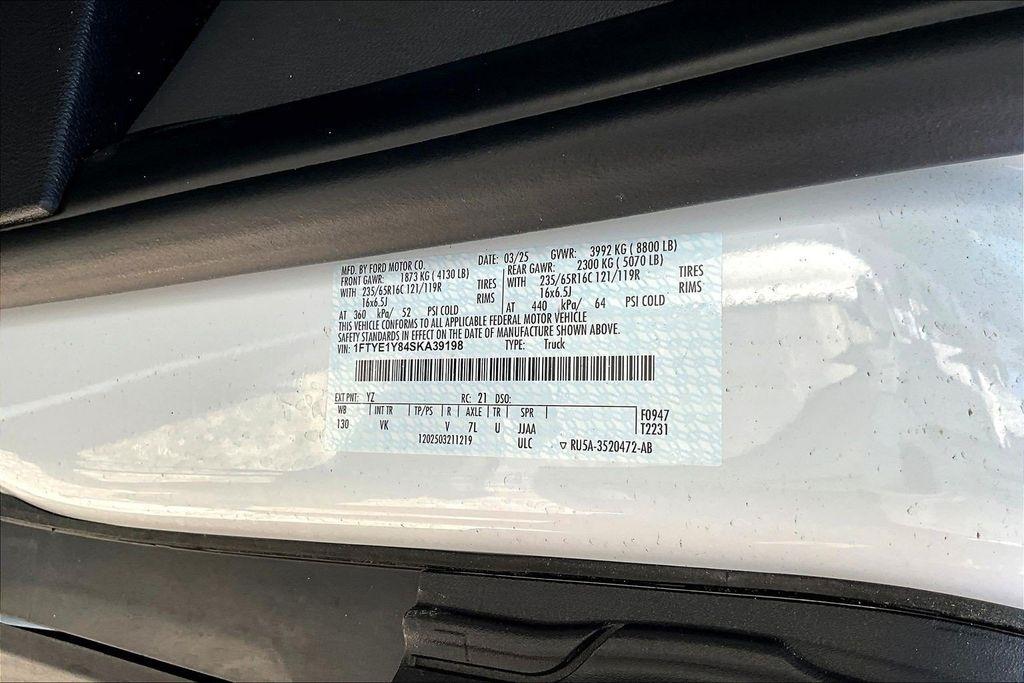 Ford Transit 150 Van Low Roof w/Sliding Pass. 130-in. WB 2025