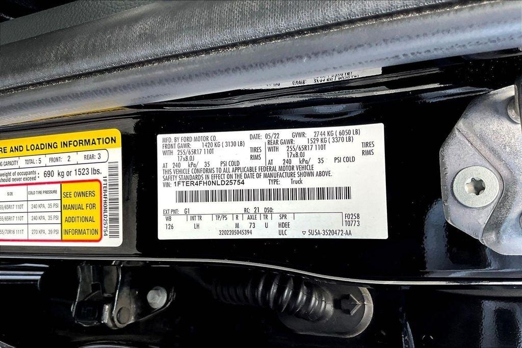 Ford Ranger XL SuperCrew 4WD 2022