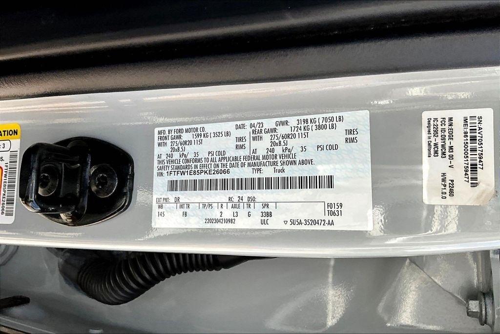 Ford F-150 Lariat SuperCrew 5.5-ft. Bed 4WD 2023