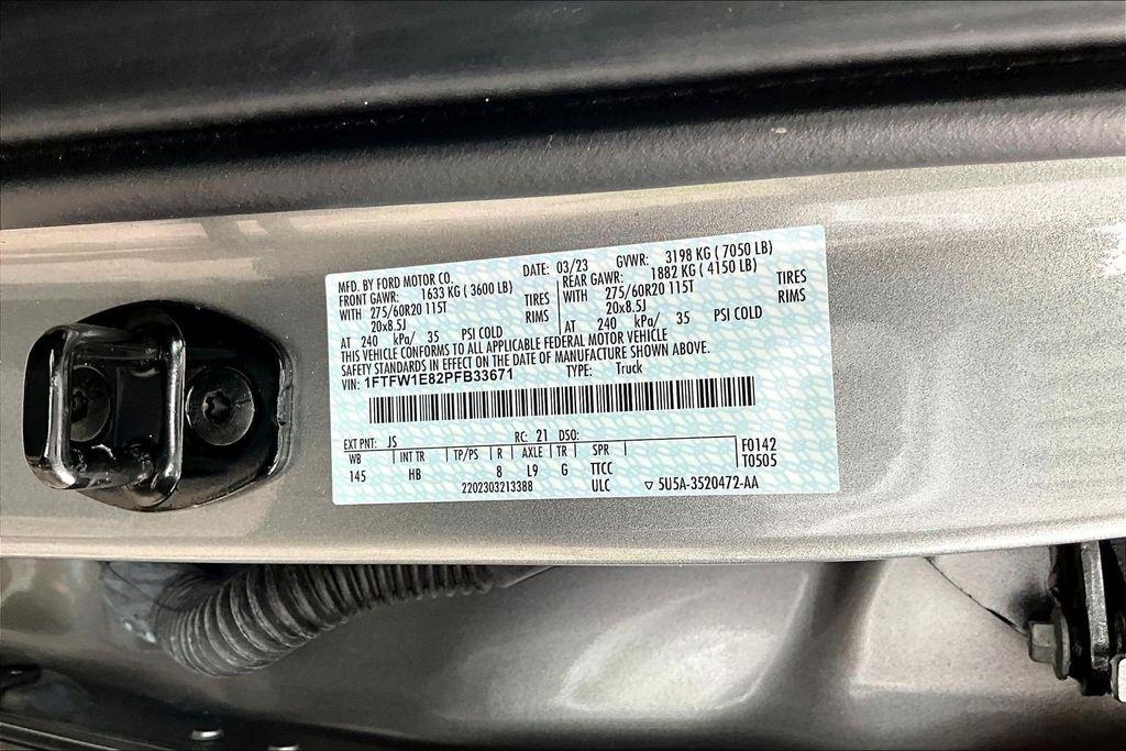 Ford F-150 Lariat SuperCrew 5.5-ft. Bed 4WD 2023