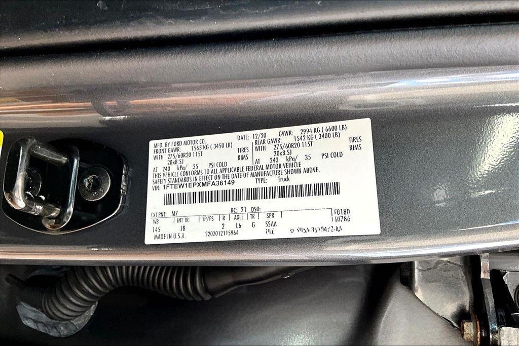 Ford F-150 XL SuperCrew 6.5-ft. Bed 4WD 2021
