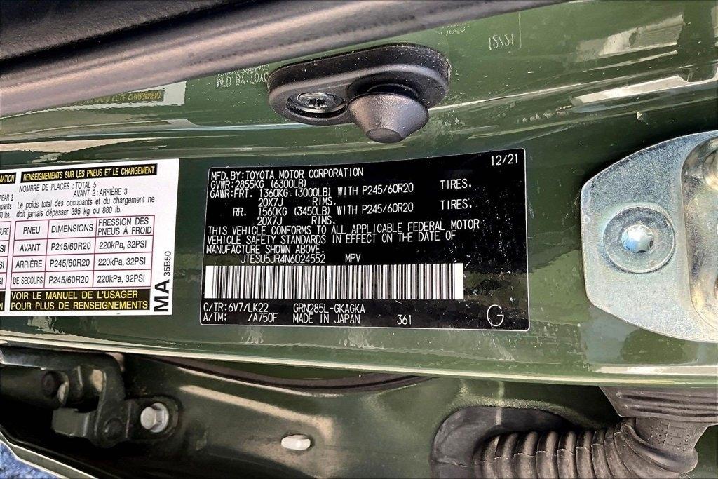 Toyota 4Runner TRD Sport 4WD 2022