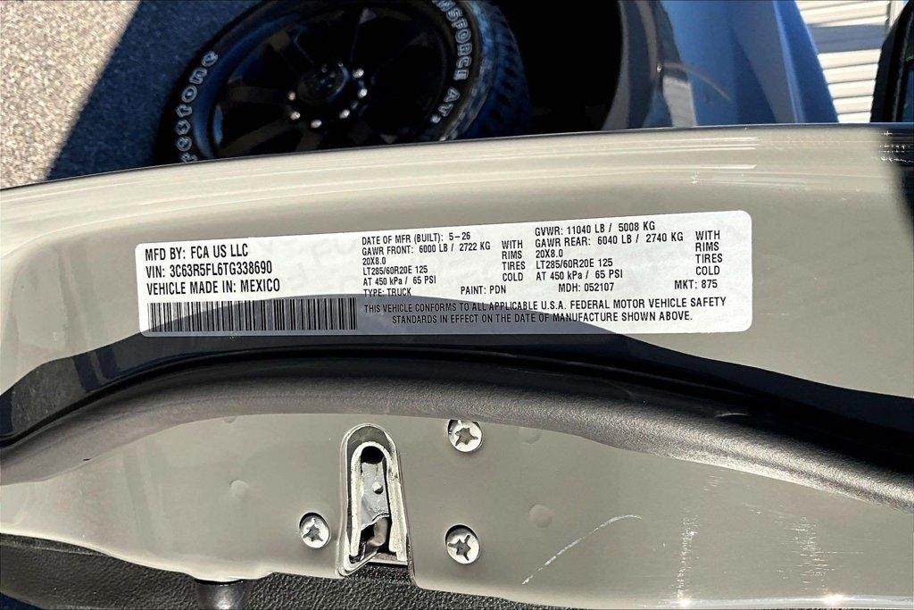 RAM 2500 Laramie Crew Cab 4WD 2026