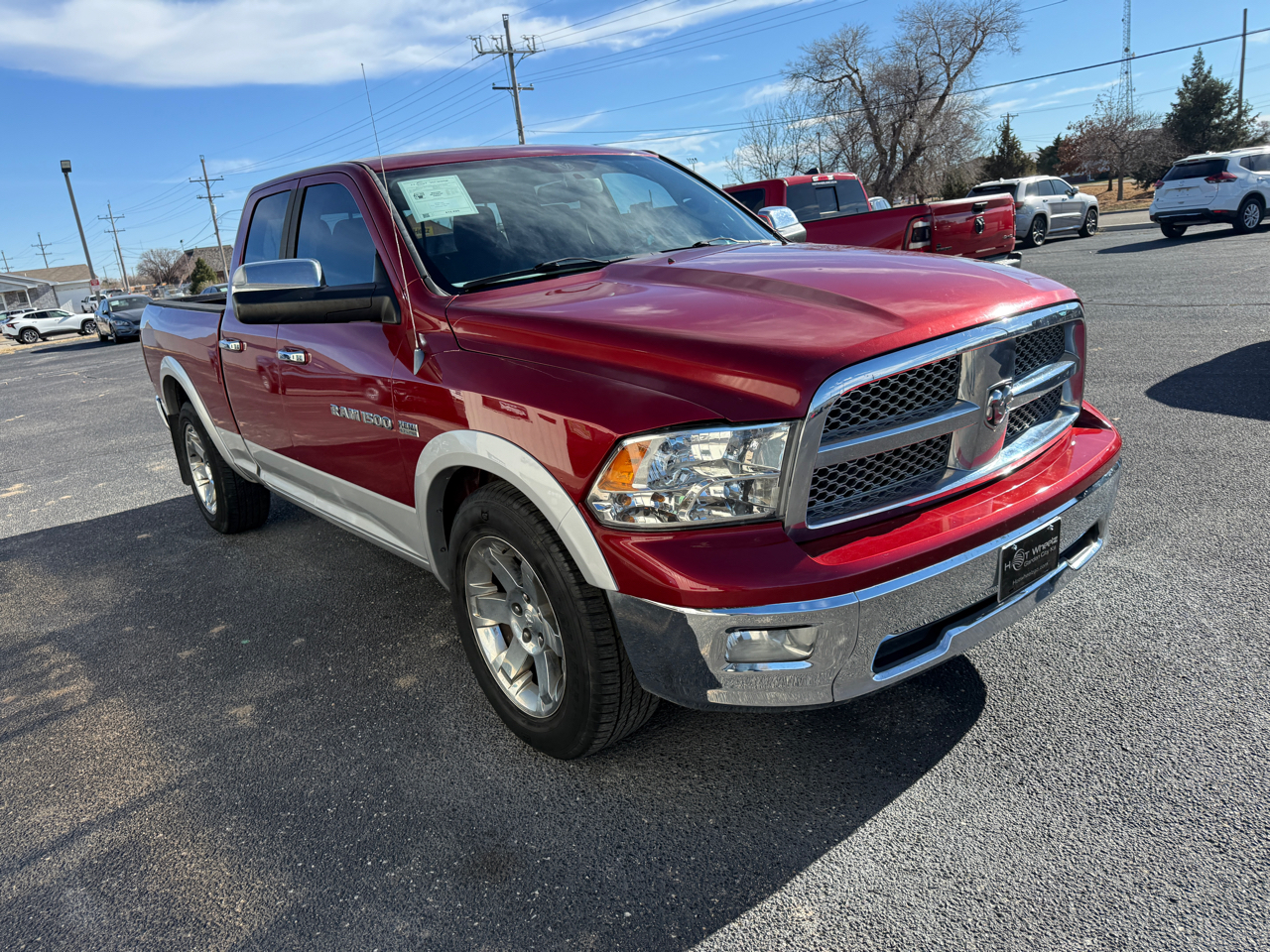 RAM 1500 2WD Quad Cab 140.5" Laramie 2012