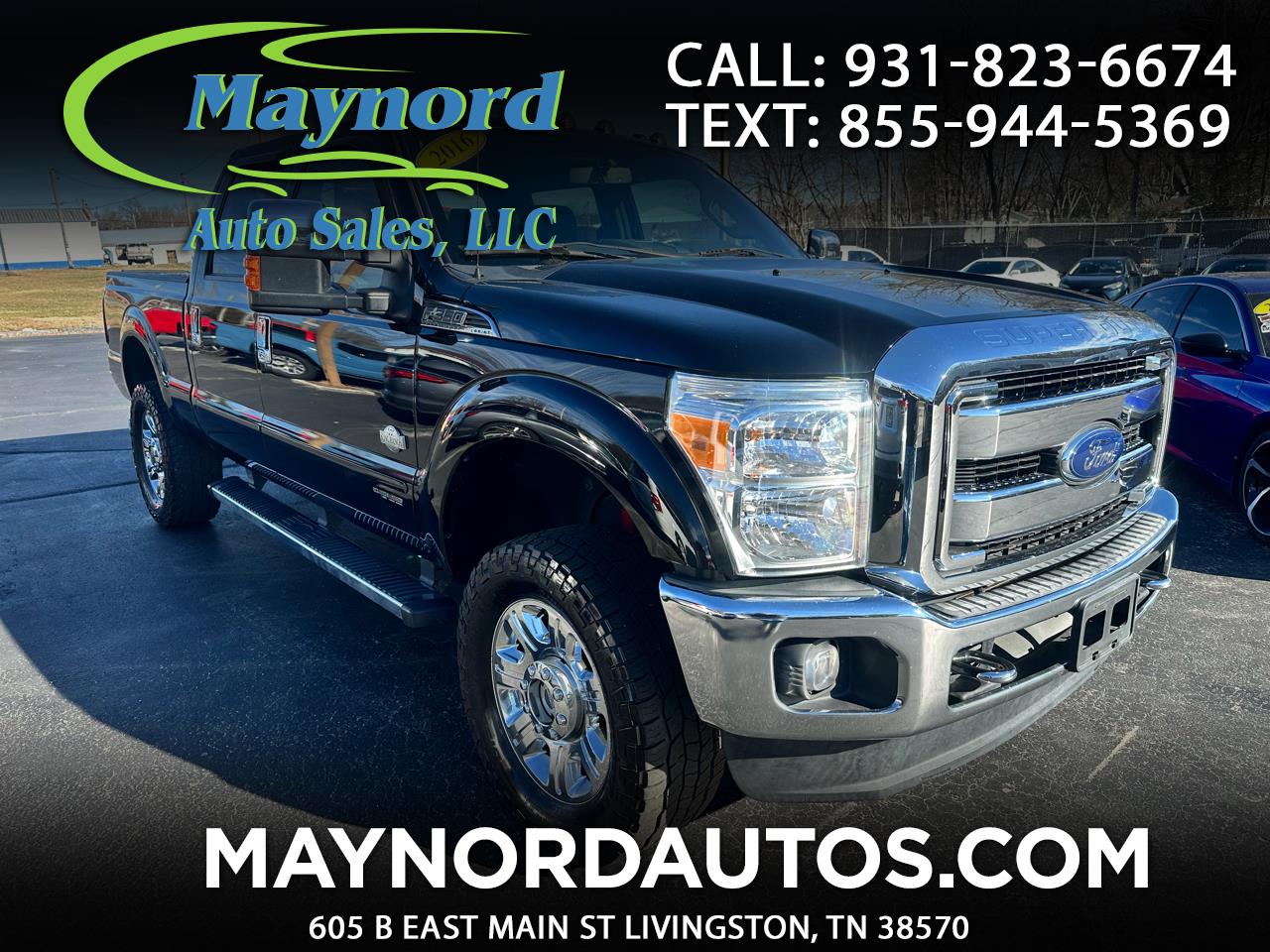 2016 Ford F-350 SD King Ranch Crew Cab Long Bed 4WD