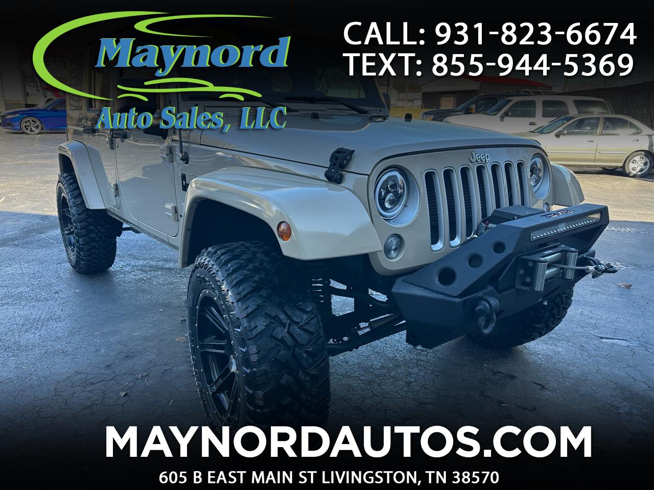 2016 Jeep Wrangler Unlimited Sahara 4WD