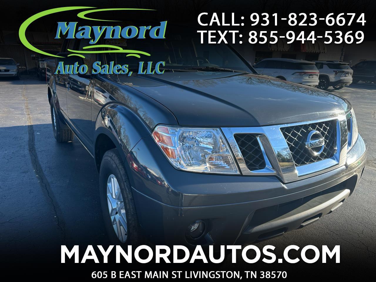 Nissan Frontier S Crew Cab 5AT 2WD 2014