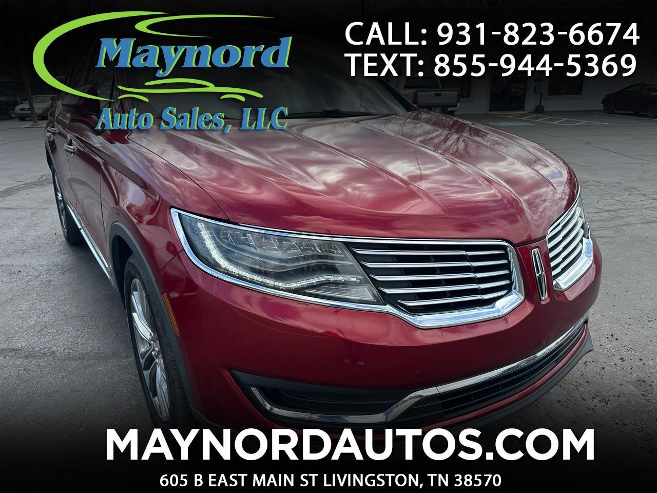 Lincoln MKX Reserve AWD 2016