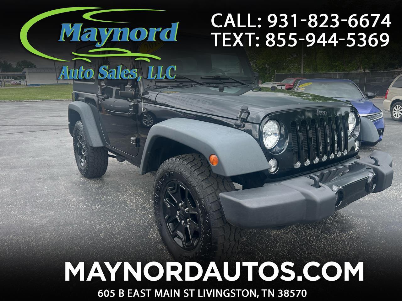 Jeep Wrangler Sport 4WD 2015