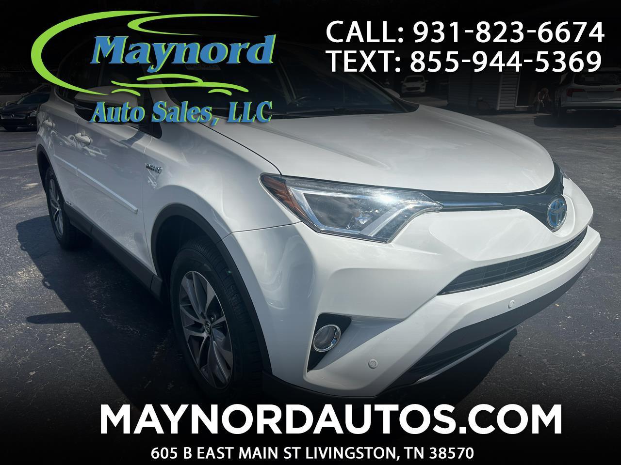 Toyota RAV4 Hybrid XLE 2017
