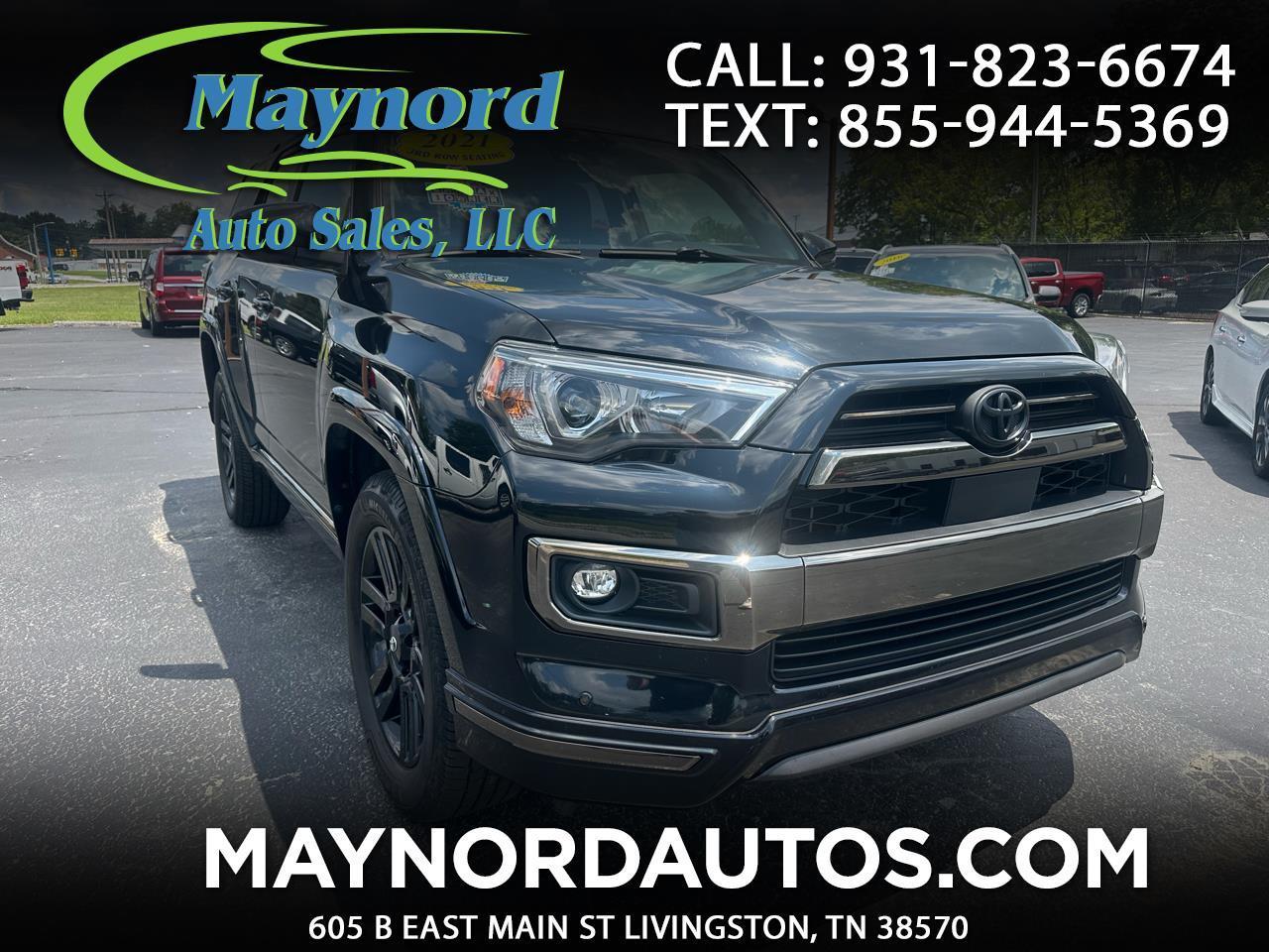 Toyota 4Runner Nightshade 4WD 2021