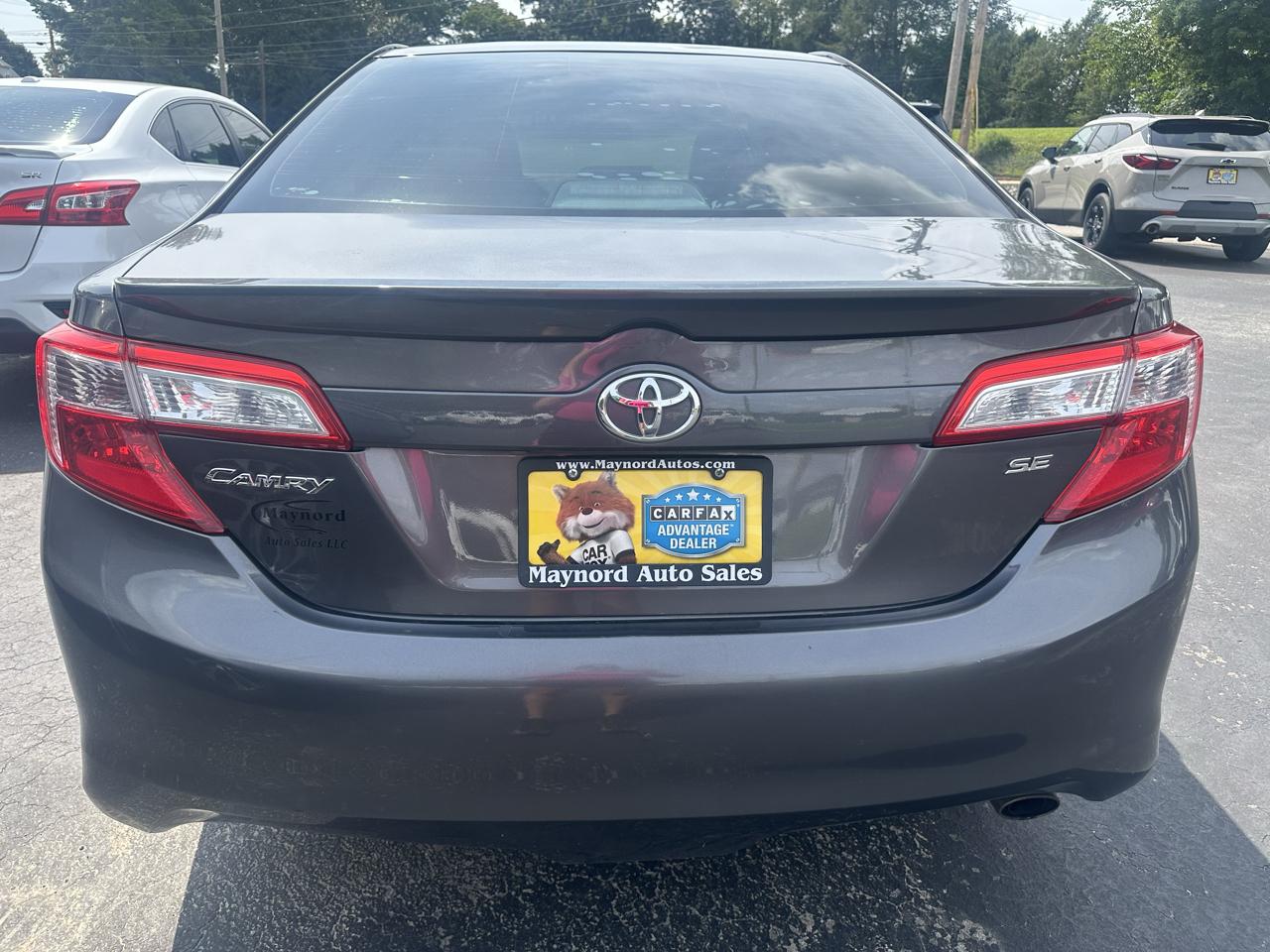 Toyota Camry SE Sport 2014