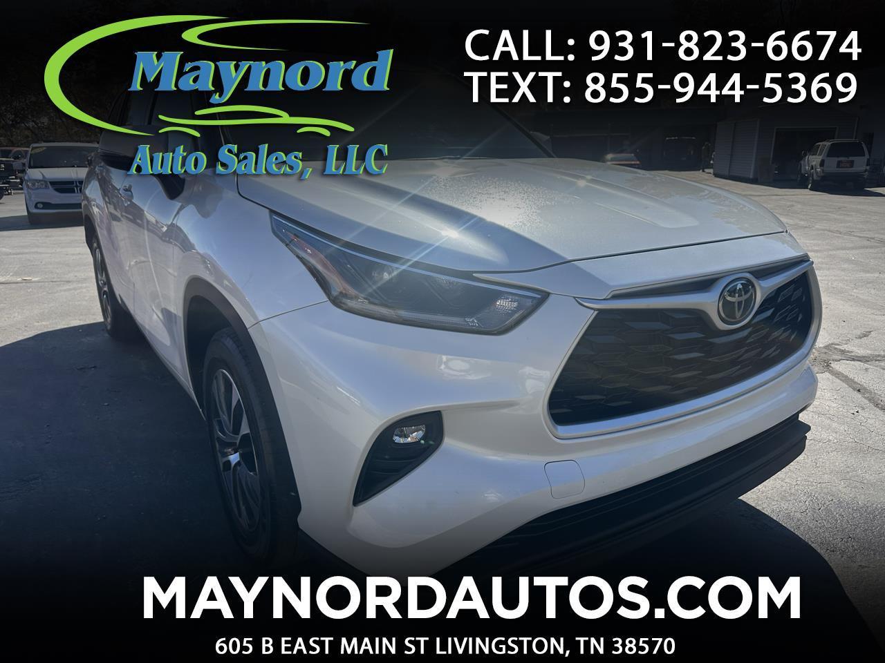 Toyota Highlander XLE FWD V6 2021