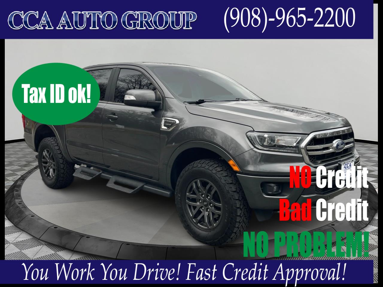 2019 Ford Ranger LARIAT 4WD SuperCrew 5' Box