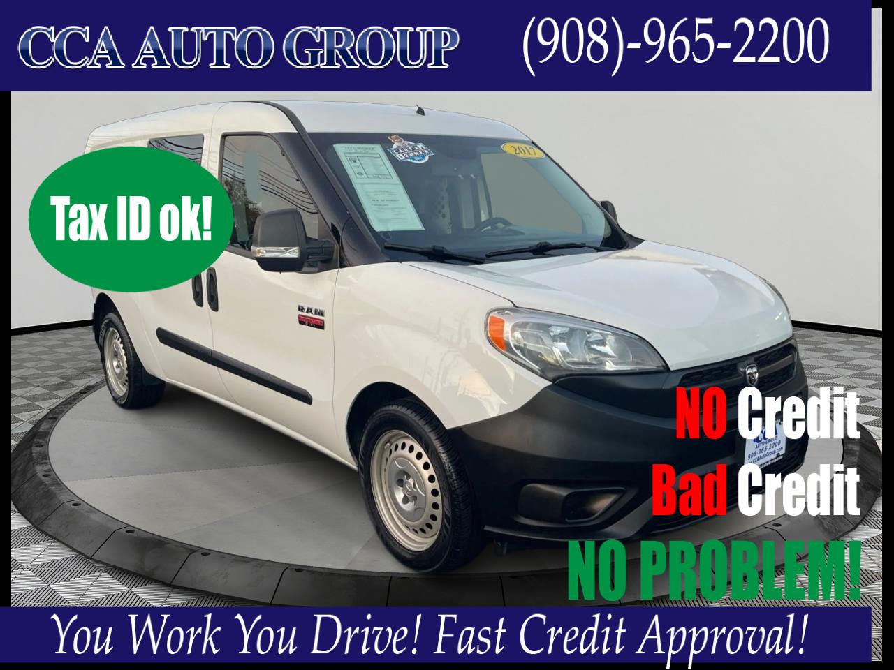 RAM ProMaster City Cargo Van Tradesman Van 2017