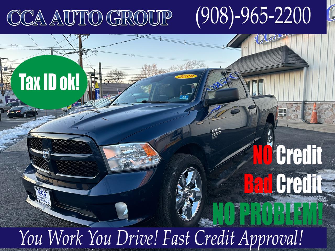 2019 RAM 1500 Classic Express 4x4 Quad Cab 6'4" Box