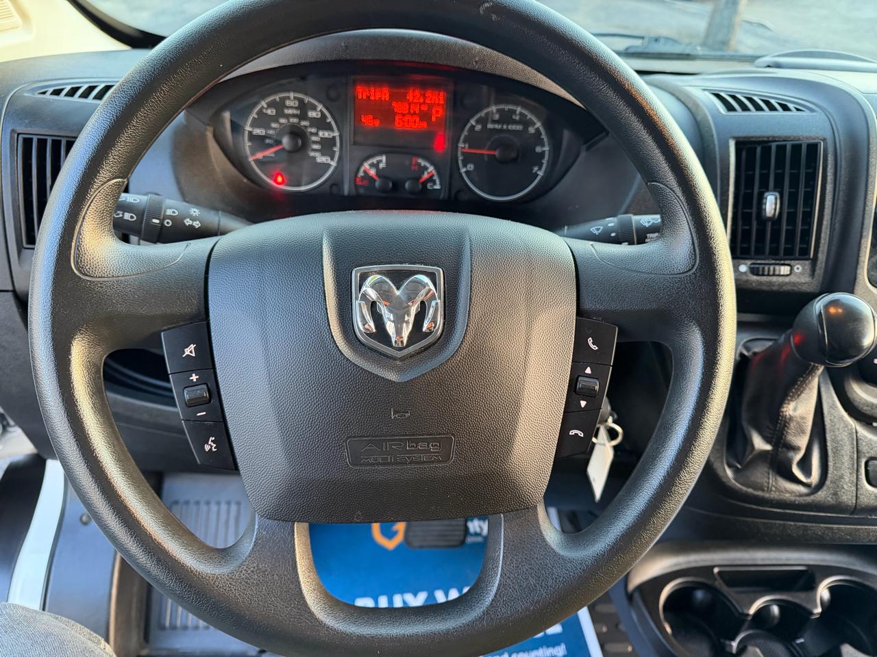 RAM ProMaster Cargo Van 1500 Low Roof 136" WB 2021