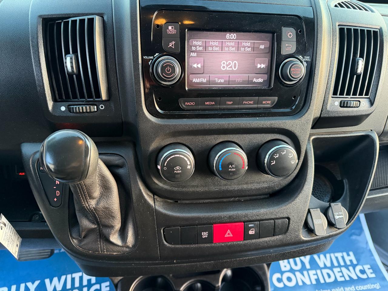 RAM ProMaster Cargo Van 1500 Low Roof 136" WB 2021