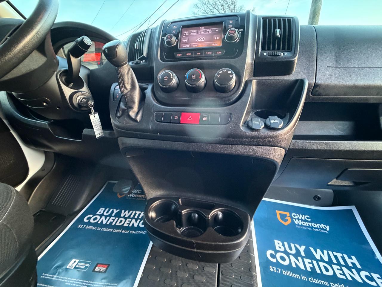 RAM ProMaster Cargo Van 1500 Low Roof 136" WB 2021