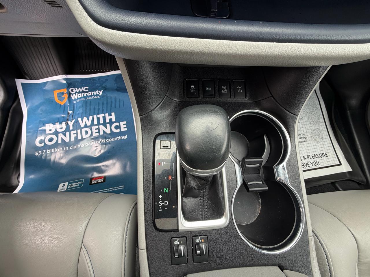 Toyota Highlander XLE V6 AWD (Natl) 2019