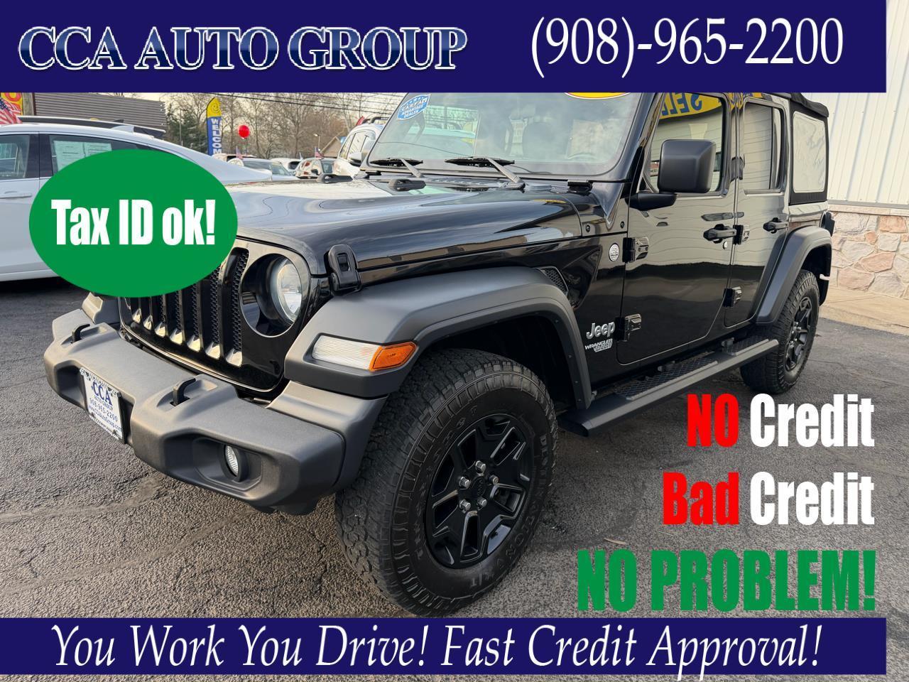 2018 Jeep Wrangler Unlimited Sport S 4x4