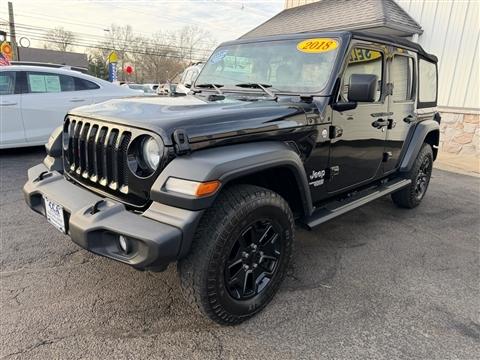 2018 Jeep Wrangler Unlimited Sport S 4x4