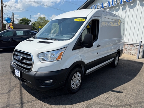 2020 Ford Transit Cargo Van T-250 130" Med Rf 9070 GVWR RWD