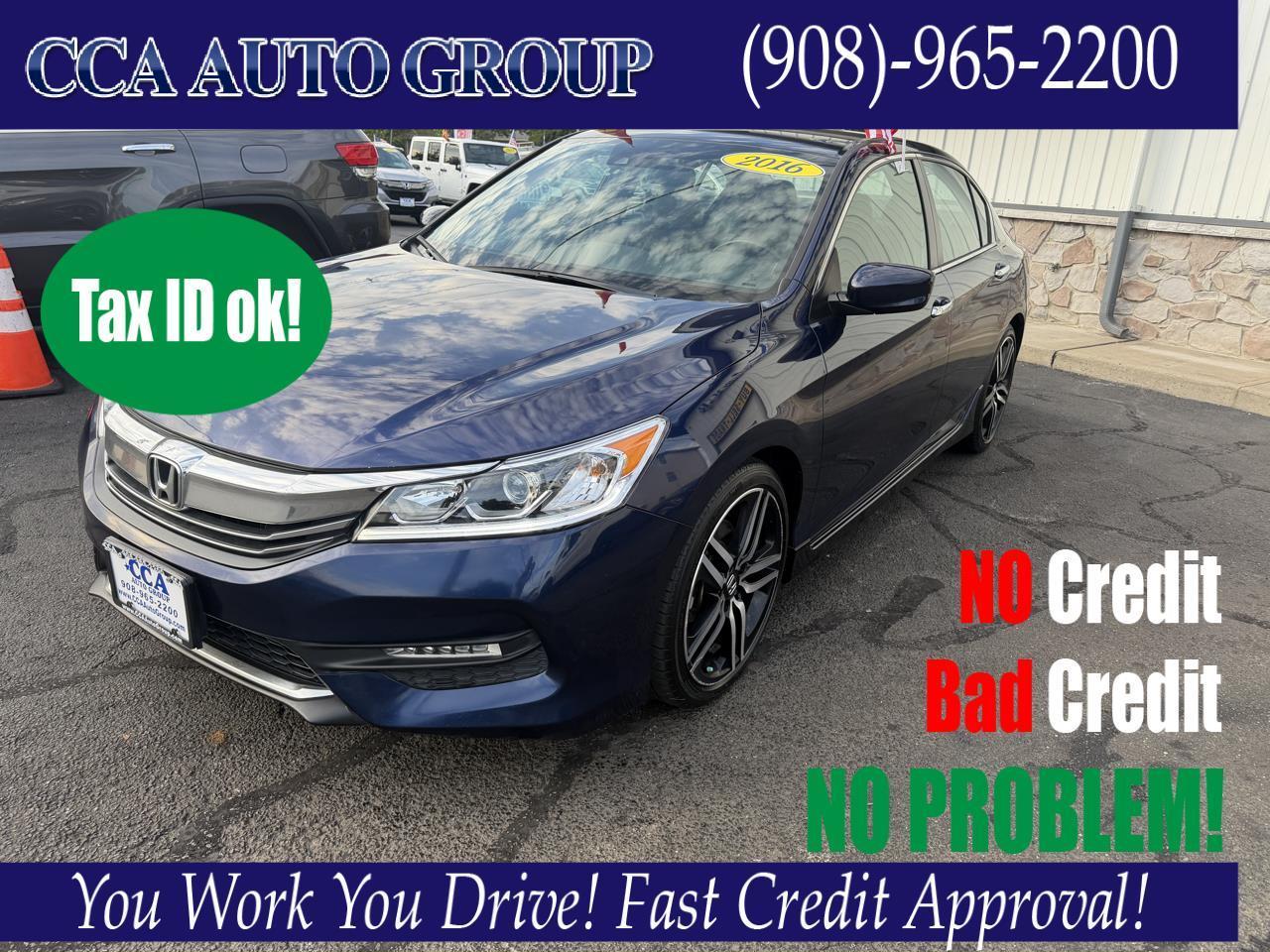 2016 Honda Accord Sedan 4dr I4 CVT Sport w/Honda Sensing