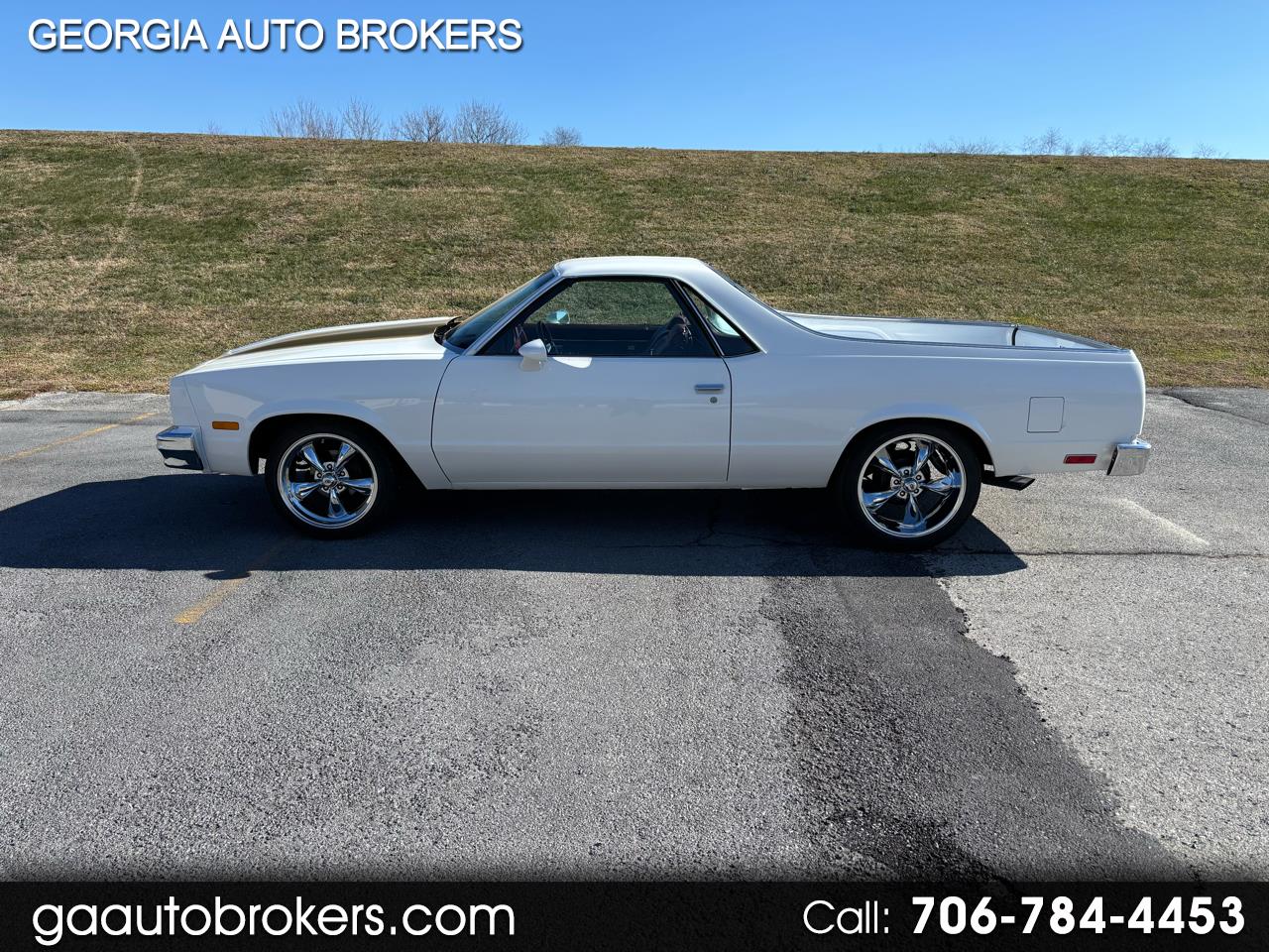 1984 GMC Caballero Amarillo