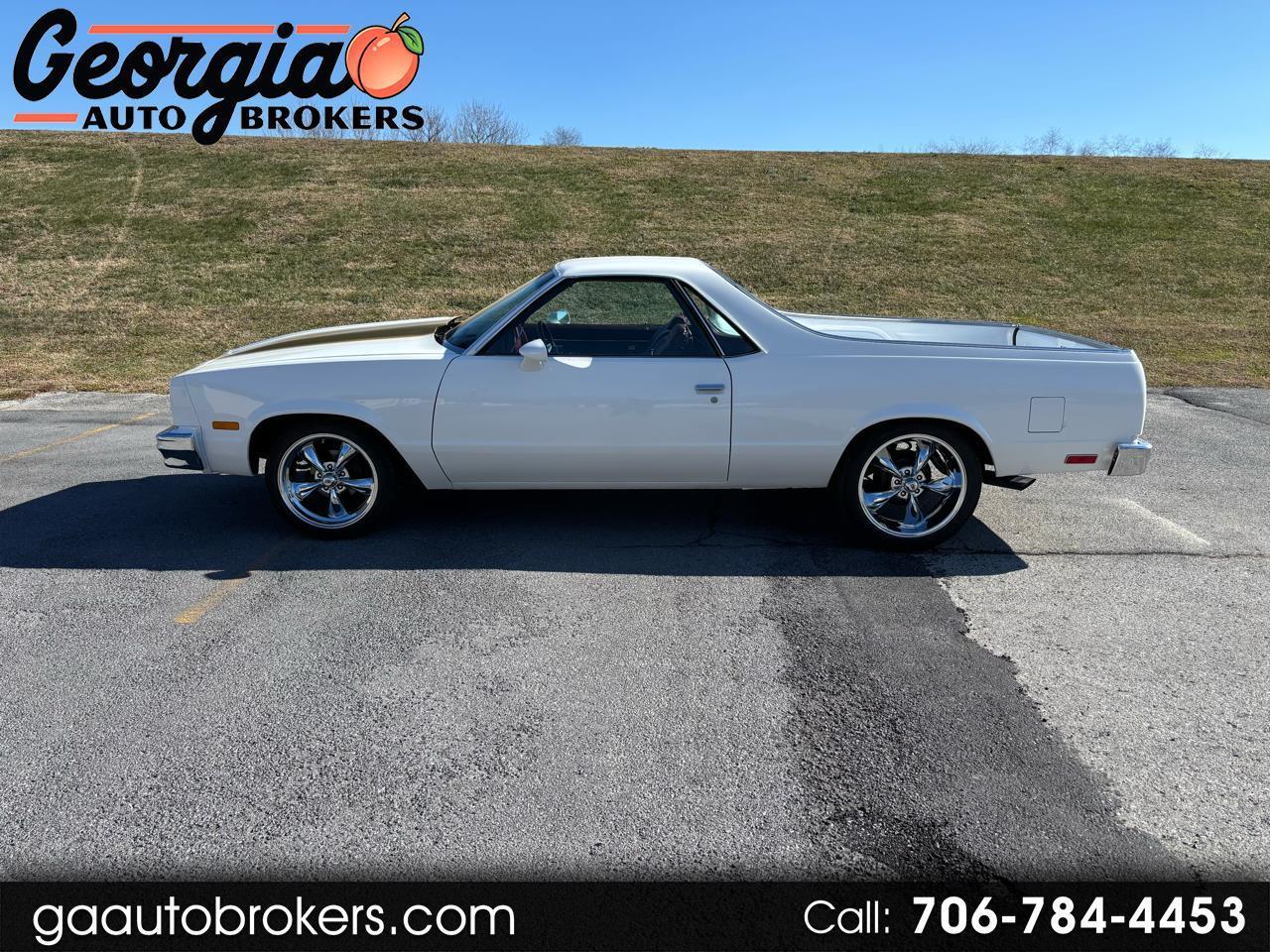 1984 GMC Caballero Amarillo